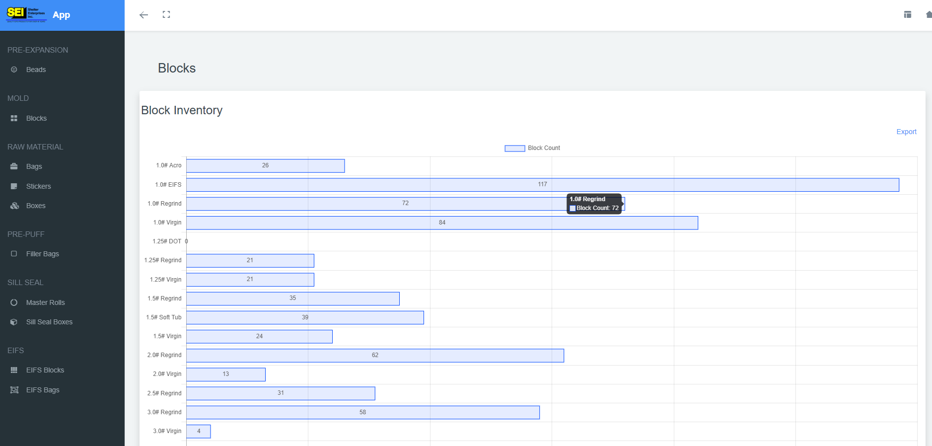 View Inventory Preview